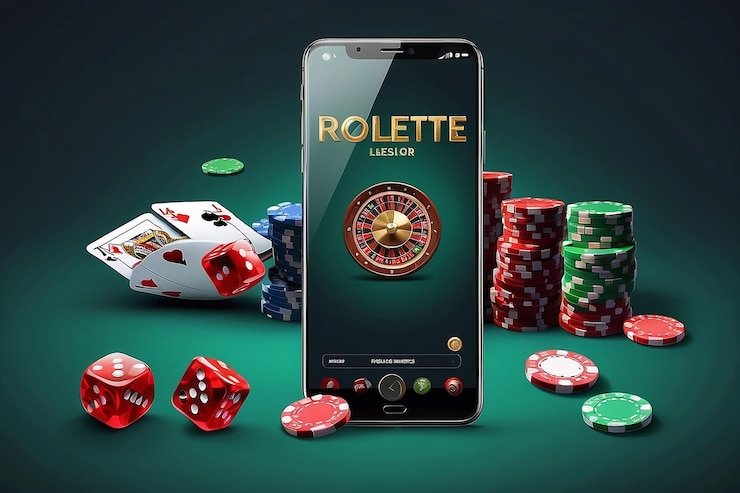 Membaca penafian melalui browser ponsel